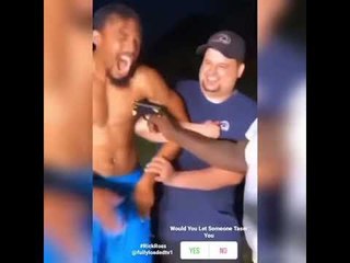 Watch: Rick Ross razors his homie