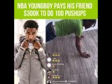 NBA YoungBoy Pays His Friend $300K To Do 100 Pushups