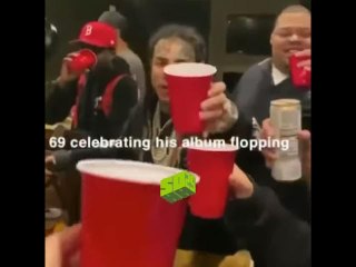 6ix9ine Celebrates His Album Flopping