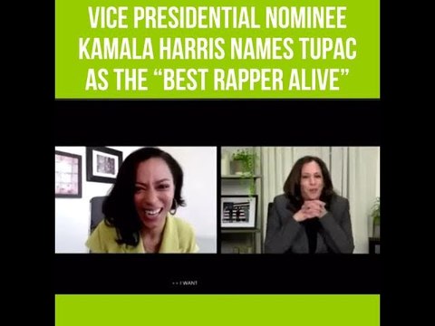 Kamala Harris Calls Tupac The “Best Rapper Alive”