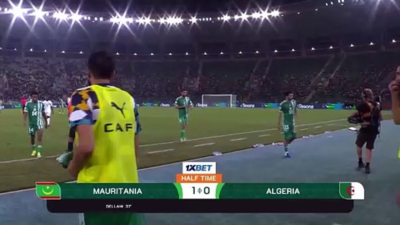 HIGHLIGHTS - Mauritania  1-0 Algeria - ملخص مباراة موريتانيا والجزائر