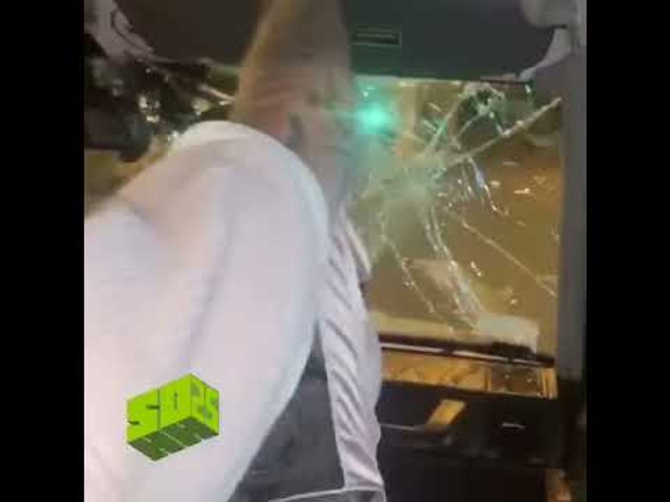 MGK Breaks Modsun’s Windshield