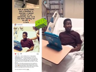 Drake Leaves Heartfelt Message For 14-Year-Old Zelek Fighting In The Hospital