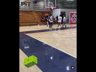 Quavo Shows Off His Balling Skills