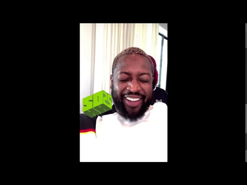 Dwyane Wade Loses NBA Finals Bet + Gets L Spayed On His Head