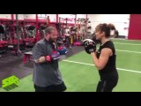 Action Bronson Shows Off His Boxing Skills