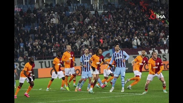 Trendyol Süper Lig: Trabzonspor: 1 - Galatasaray: 5
