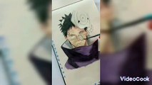 Anime realistic drawing art, ada yang tau namanya siapa?