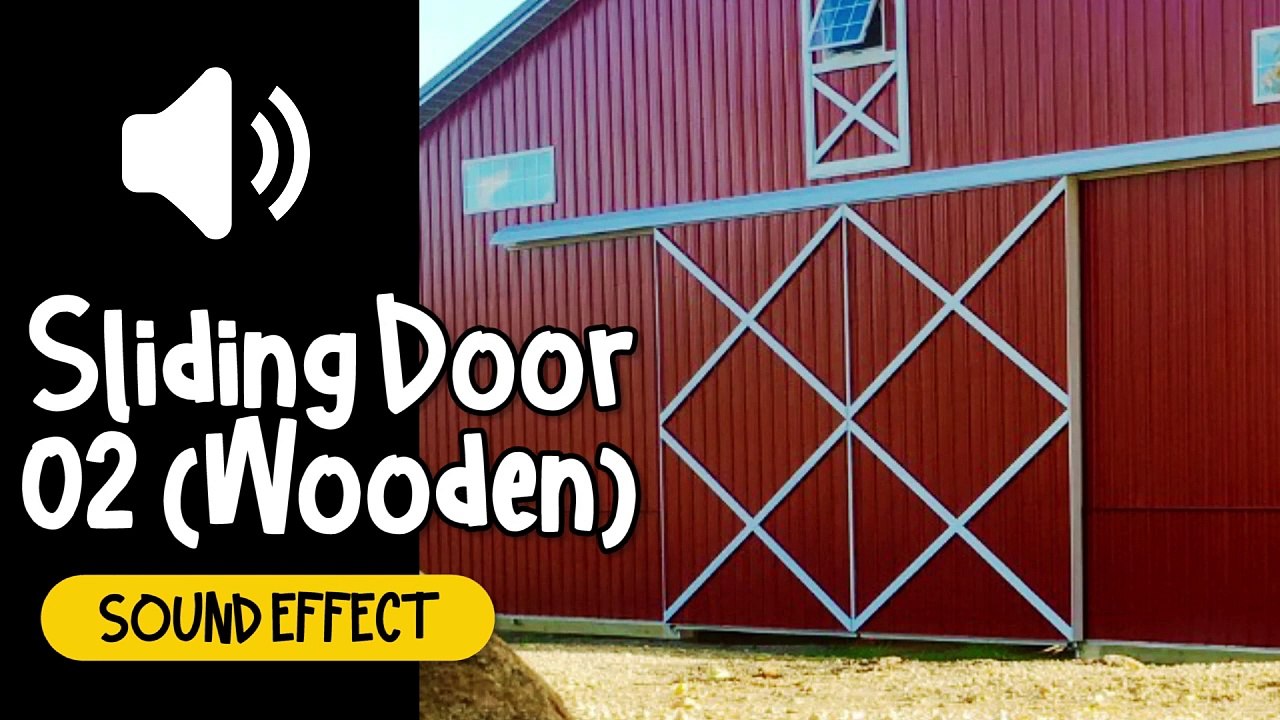 Sliding Door #02 (Wooden) Sound Effect