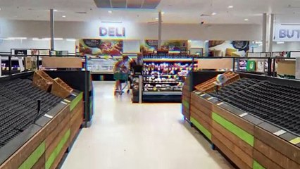 Supermarket shelves empty after heavy rainfall in NT towns