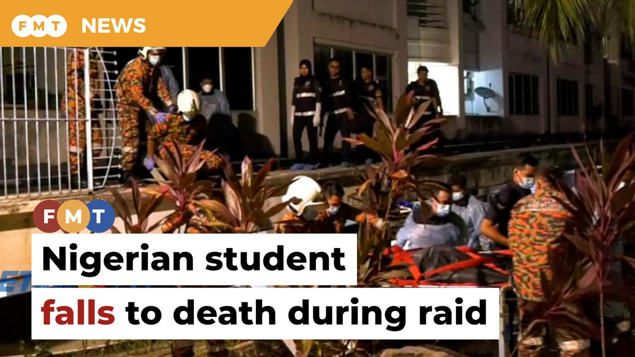 Nigerian college student falls to death while fleeing cops during raid