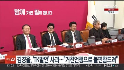 김경율, 'TK 발언' 사과…"거친 언행으로 불편함 드려"