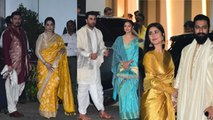 Ram Mandir Udghatan: Alia Ranbir Katrina Vicky & Other Bollywood Celebs Traditional Look FULL Video