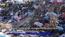 Warga Deir al-Balah Khawatir Dampak Polusi Sampah terhadap Kesehatan di Gaza