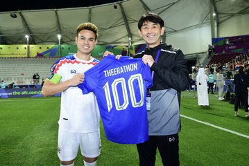 "ธีราทร" เปิดใจหลังเล่นให้ทีมชาติไทยครบ 100 นัด