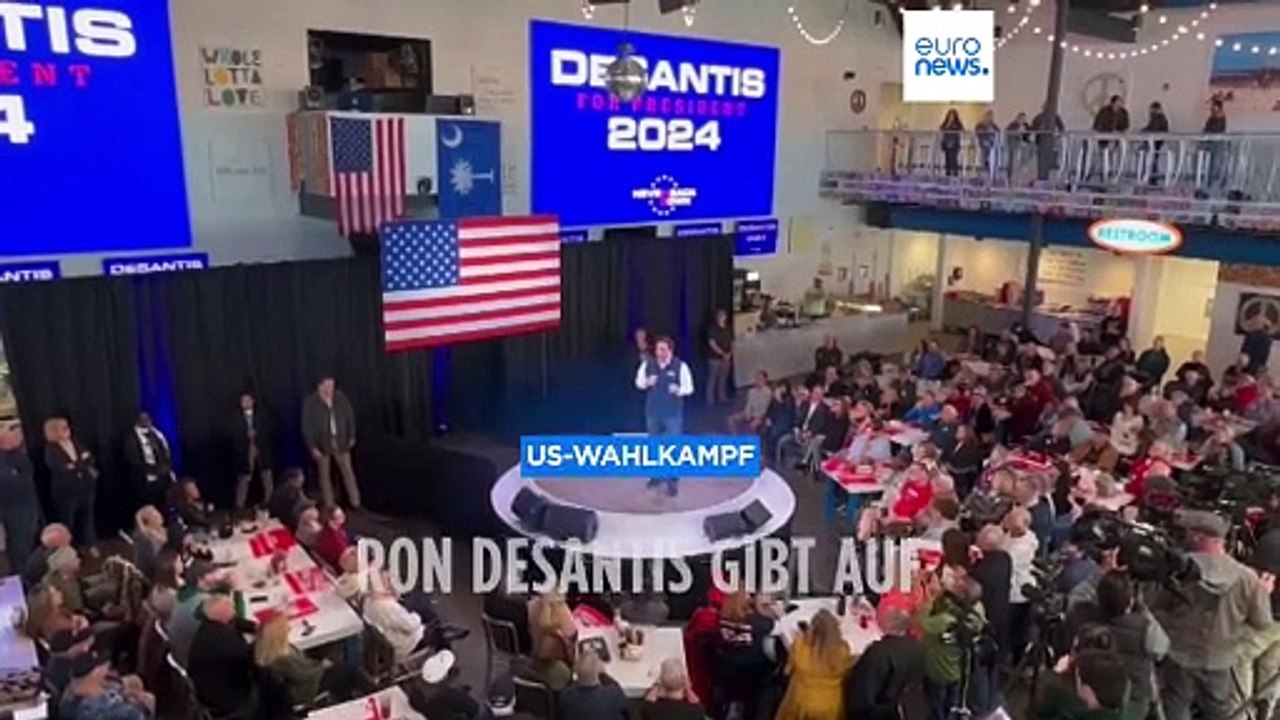 DeSantis schmeißt hin - ein Konkurrent weniger für Donald Trump