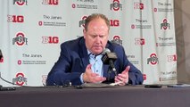 Wisconsin Badgers coach Greg Gard on the Ohio State Buckeyes' Backcourt