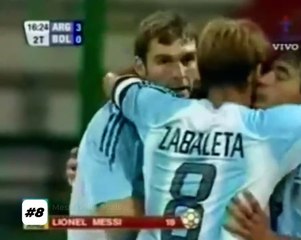 Day #8 | Messi 8th goal | Argentina U20 vs Bolivia (1/15/2005)