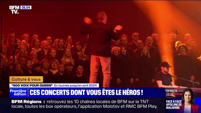 500 voix pour Queen , Les Brigands , Johnny: symphonique tour : des concerts participatifs avec des chorales d'amateurs