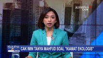 Momen Muhaimin Tanya Mahfud Soal Kiamat Ekologis di Debat Cawapres