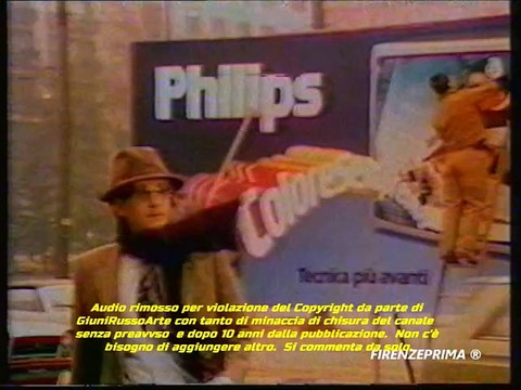 Adversiting spot werbung TV Color Philips Colore sempre vivo - 1981
