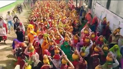 सुन्दर काण्ड की चौपाई के साथ लहराई राम की ध्वज पताका, देखें वीडियो