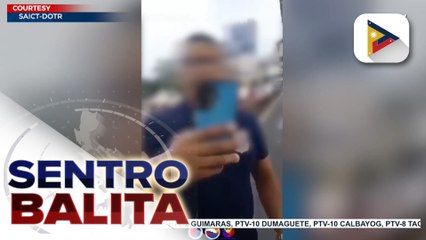 Dalawang airport police na gumamit ng EDSA bus carousel lane at nakipag-away pa sa MMDA enforcer, sinuspinde