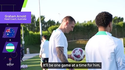 Arnold reveals Mitchell Duke will be sidelined against Uzbekistan with hamstring injury