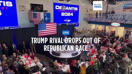 Trump rival DeSantis drops out of Republican presidential race