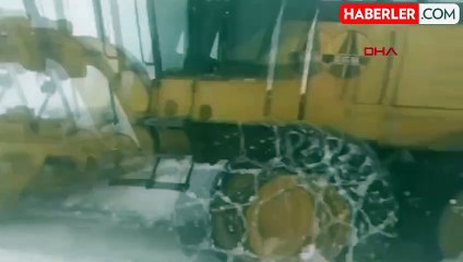 Muş-Mutki kara yolunda 70 kişi mahsur kaldı