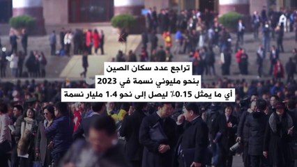 عدد سكان الصين يتناقص للعام الثاني على التوالي!