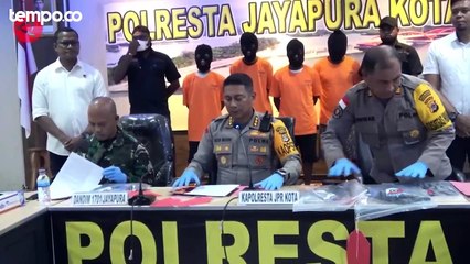 Pelaku Pembakaran Ruko dan Rumah Dinas TNI di Waena Papua Ditangkap