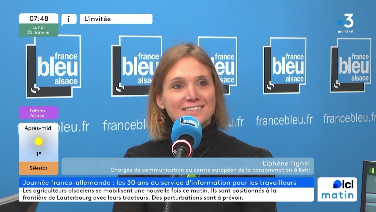 Elphège Tignel, chargée de communication du Centre européen de la consommation