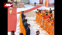Ram Mandir Inauguration : PM नरेंद्र मोदी का मंदिर में आगमन