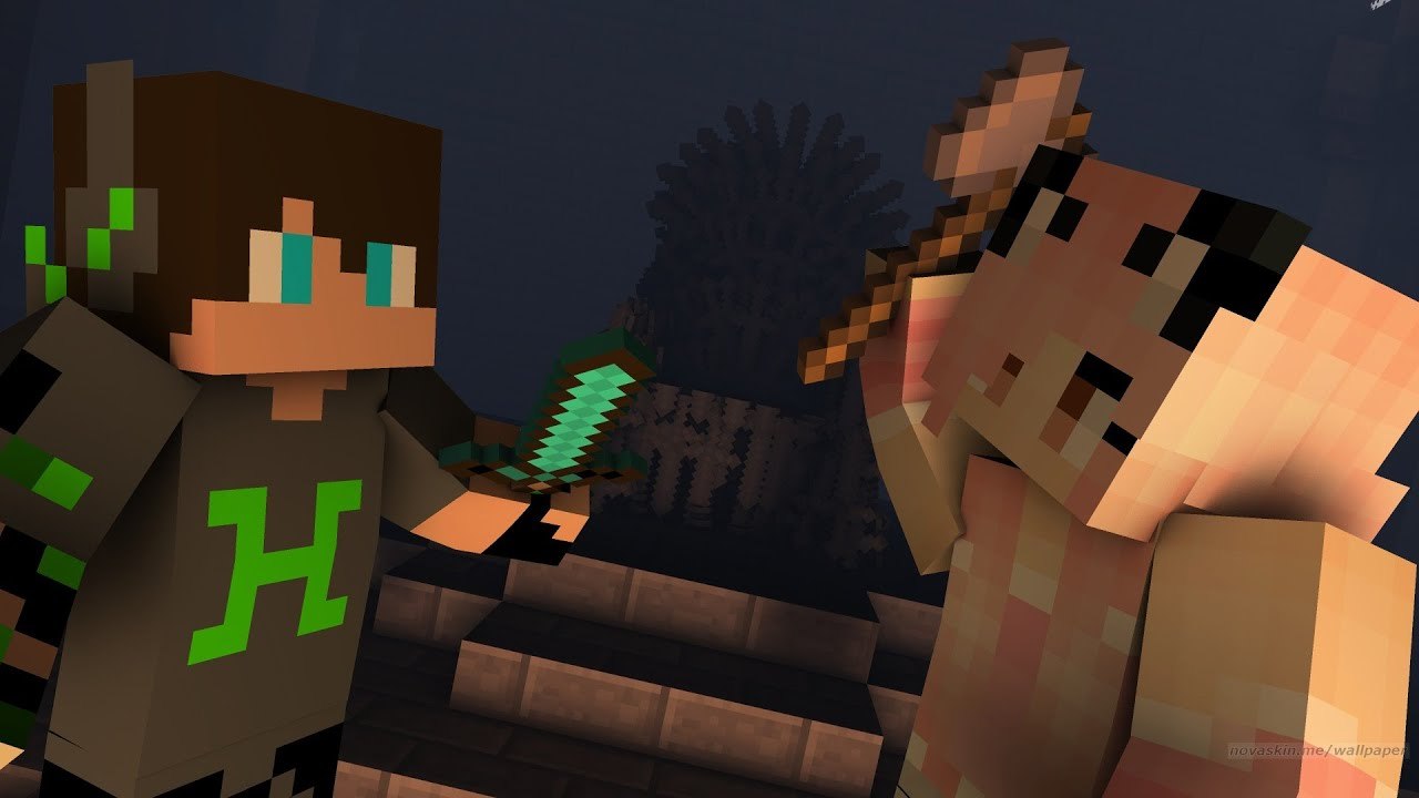 Minecraft NOOBLAR SKYWARS MİNİGAME Han KanaL