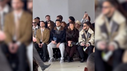 C Tangana, Sebastián Yatra y Aron Piper asisten a la Paris Fashion Week