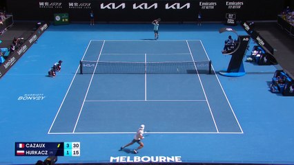Cazaux a joué face à un mur infranchissable : les temps forts face à Hurkacz en vidéo