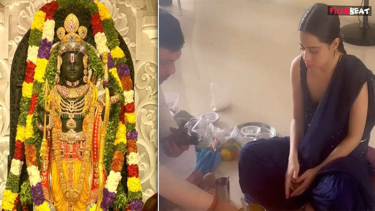 Ayodhya Ram Mandir: भगवान राम की भक्ति में डूबी Urfi Javed, घर में कराया हवन, लोगों ने की तारीफ