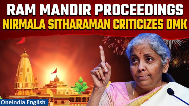 Nirmala Sitharaman: Accuses DMK of Tamil Nadu Police Misuse and Anti-PM Bias | Oneindia News