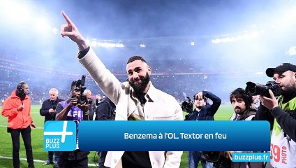 Benzema à l'OL, Textor en feu