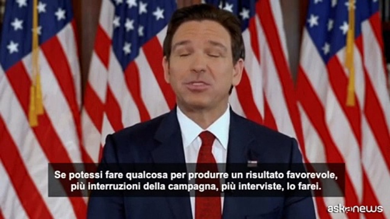 Usa, De Santis lascia primarie Repubblicani: appogger? Trump