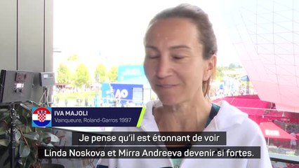 Open d'Australie - Majoli : "Étonnant de voir Noskova et Andreeva devenir si fortes"