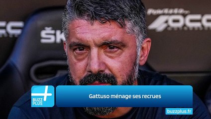 Gattuso ménage ses recrues