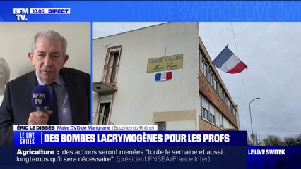 Bouches-du-Rhône: le maire de Marignane veut fournir à ses enseignants des bombes lacrymogènes et des bracelets alarme
