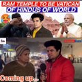 Ram Mandir will become the Vatican of the world's Hindus. Public reaction video!! #india #modi #rammandir #pakistan