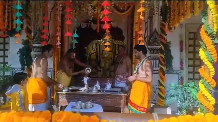 गलता पीठ में हुआ 500 साल प्राचीन रामलला के विग्रह का अभिषेक