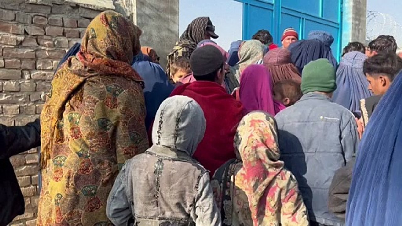 Avec l'hiver, des millions d'Afghans ont la faim au ventre