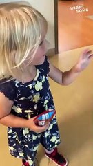 Little Girl Meets Baby Brother for the First Time! || Heartsome 