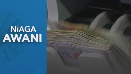 Ringgit catat sedikit penurunan di sebelah petang