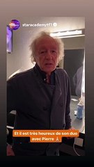 Didier Barbelivien livre ses impressions après son duo avec Pierre dans la "Star Academy". TF1